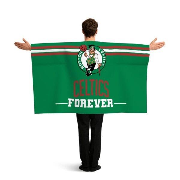 Boston Celtics Forever Sports Flag Sleeve Cape