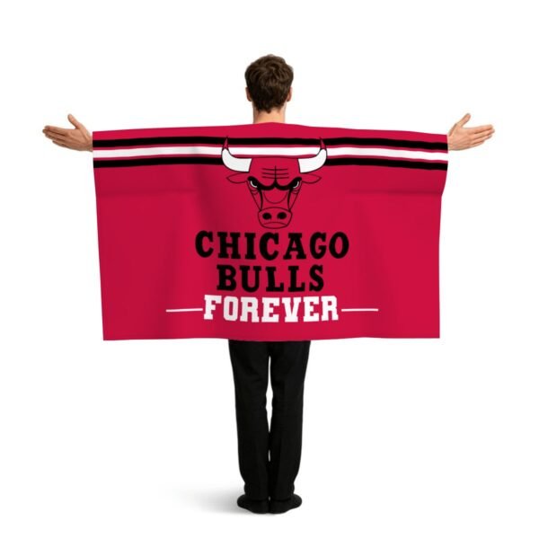 Chicago Bulls Forever Sports Flag Sleeve Cape