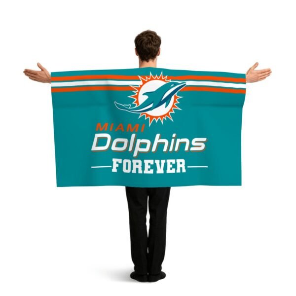 Miami Dolphins Forever Sports Flag Sleeve Cape