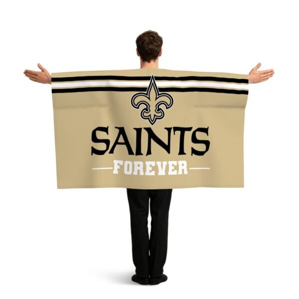 New Orleans Saints Forever Sports Flag Sleeve Cape