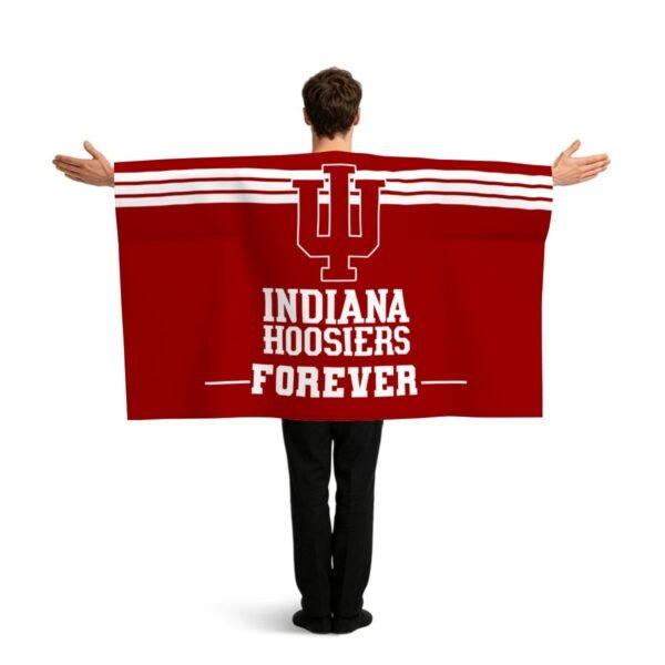 Indiana Hoosiers Forever Sports Flag Sleeve Cape