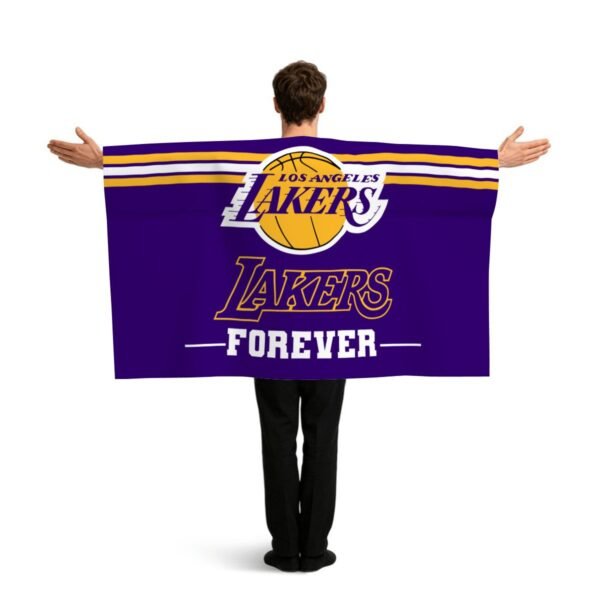 Los Angeles Lakers Forever Sports Flag Sleeve Cape