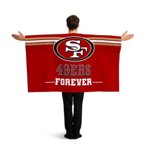 San Francisco 49ers Forever Sports Flag Sleeve Cape