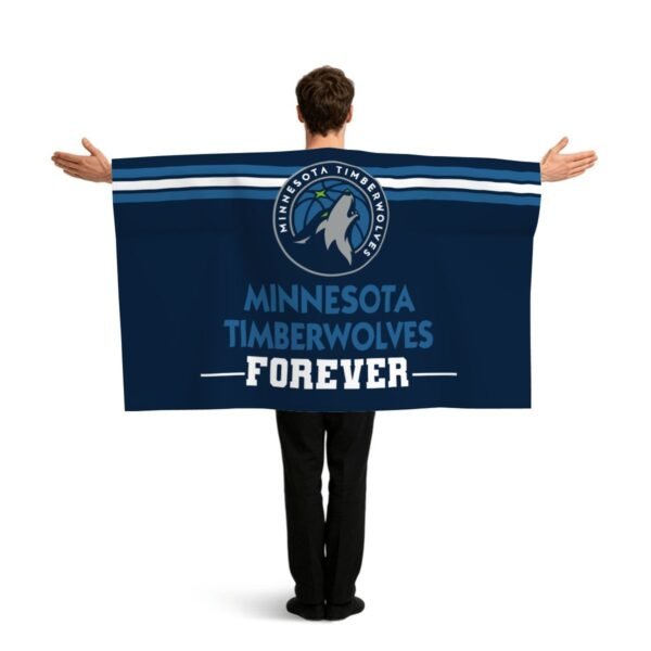 Minnesota Timberwolves Forever Sports Flag Sleeve Cape