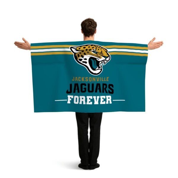 Jacksonville Jaguars Forever Sports Flag Sleeve Cape