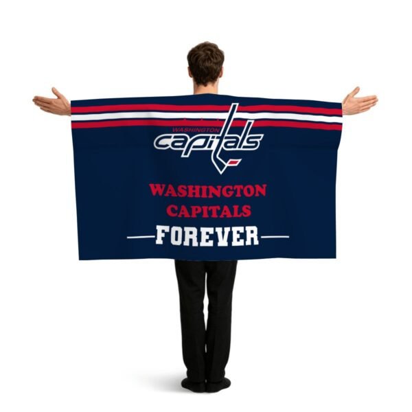 Washington Capitals Forever Sports Flag Sleeve Cape