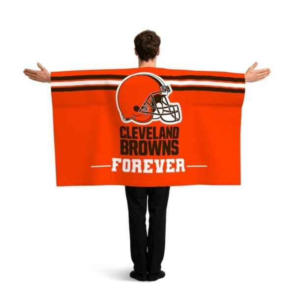 Cleveland Browns Forever Sports Flag Sleeve Cape