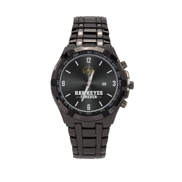 Iowa Hawkeyes Forever Black Watch with Box