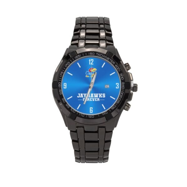 Kansas Jayhawks Forever Black Watch with Box