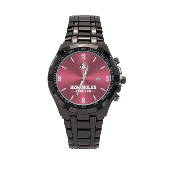 Florida State Seminoles Forever Black Watch with Box